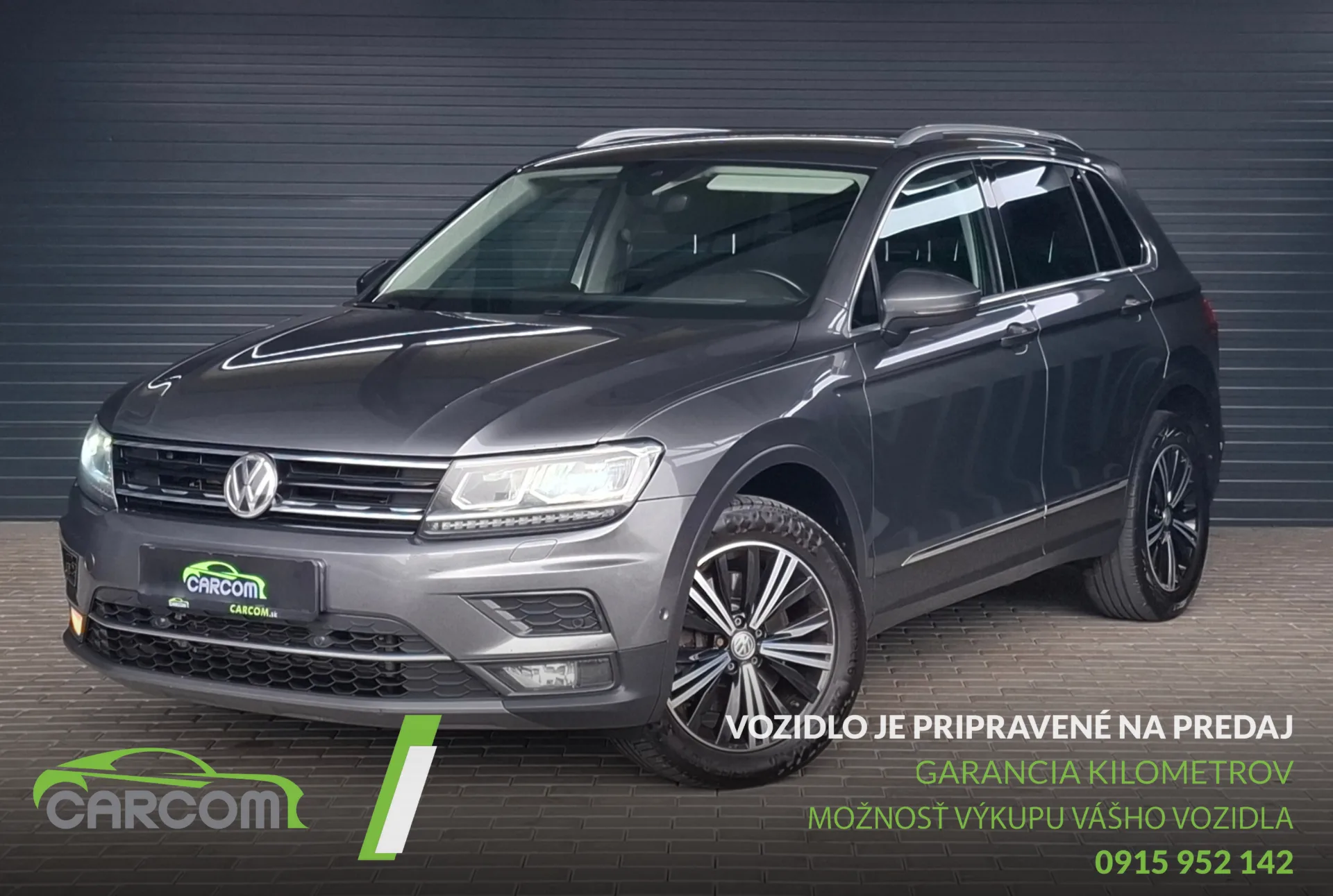 Volkswagen Tiguan 2.0 TDI SCR BMT 190k 4MOTION Highline DSG vozidlo Carcom
