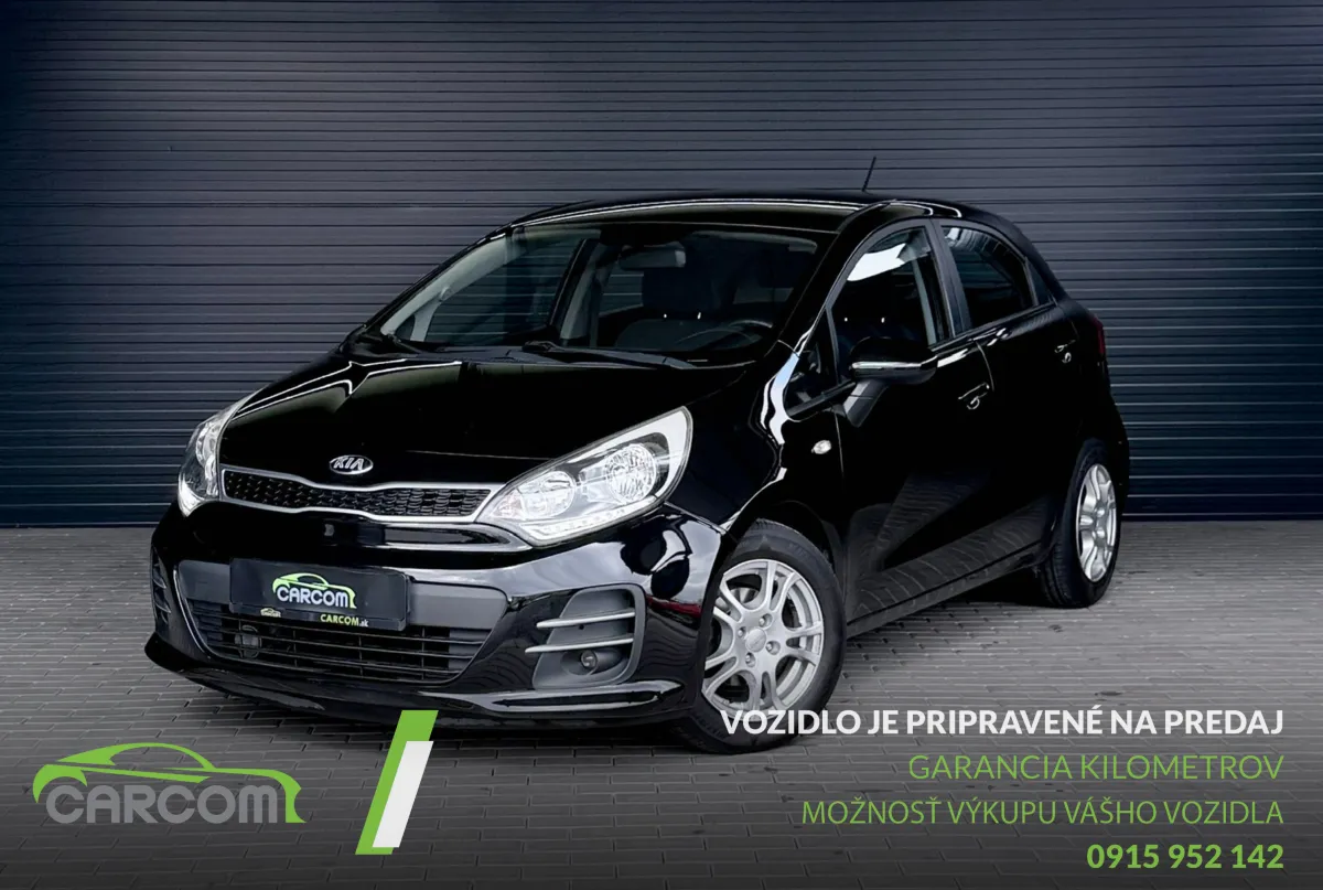Kia Rio 1.2 D-CVVT Silver vozidlo Carcom