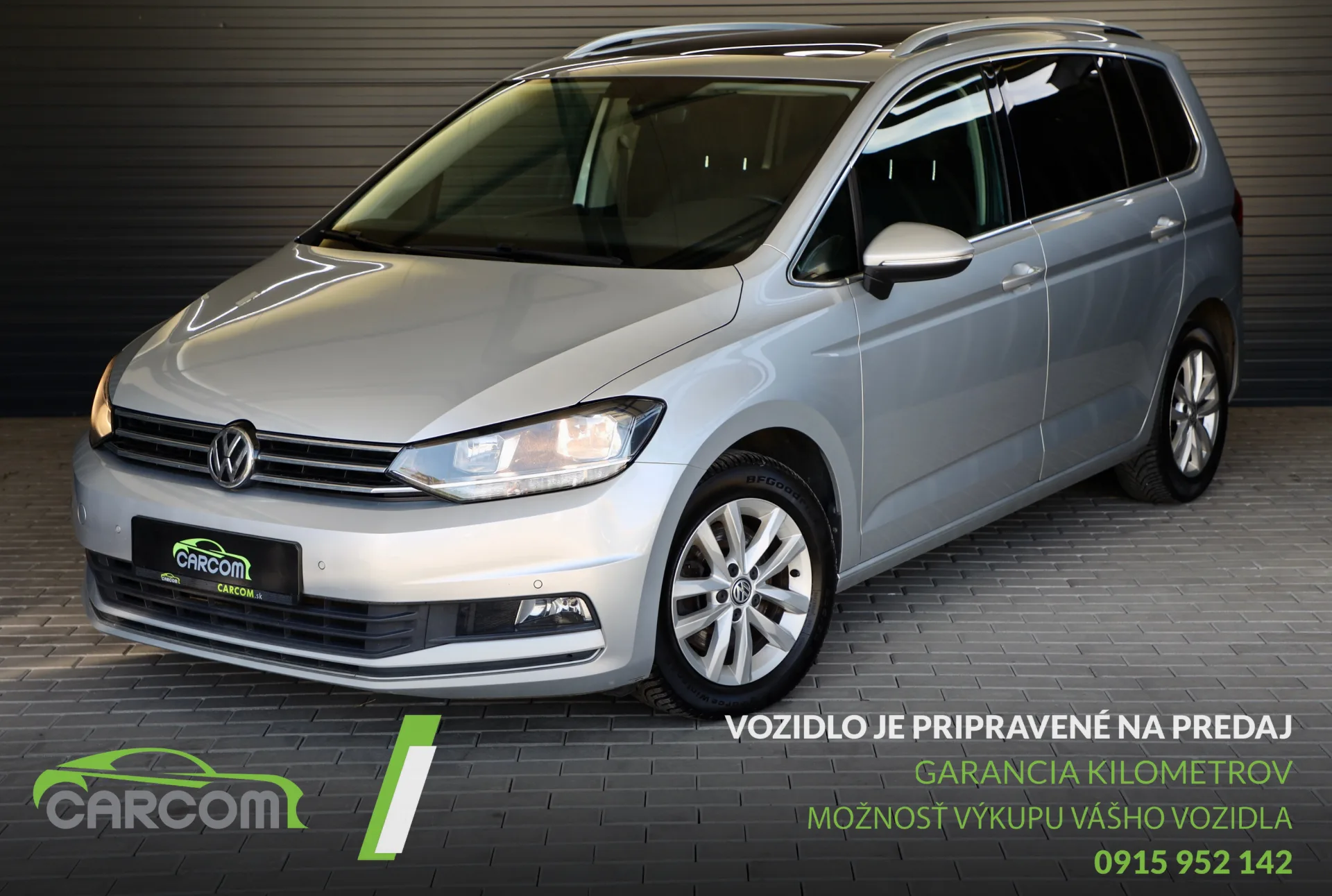 Volkswagen Touran 2.0 TDI SCR BMT Highline DSG EU6 vozidlo Carcom