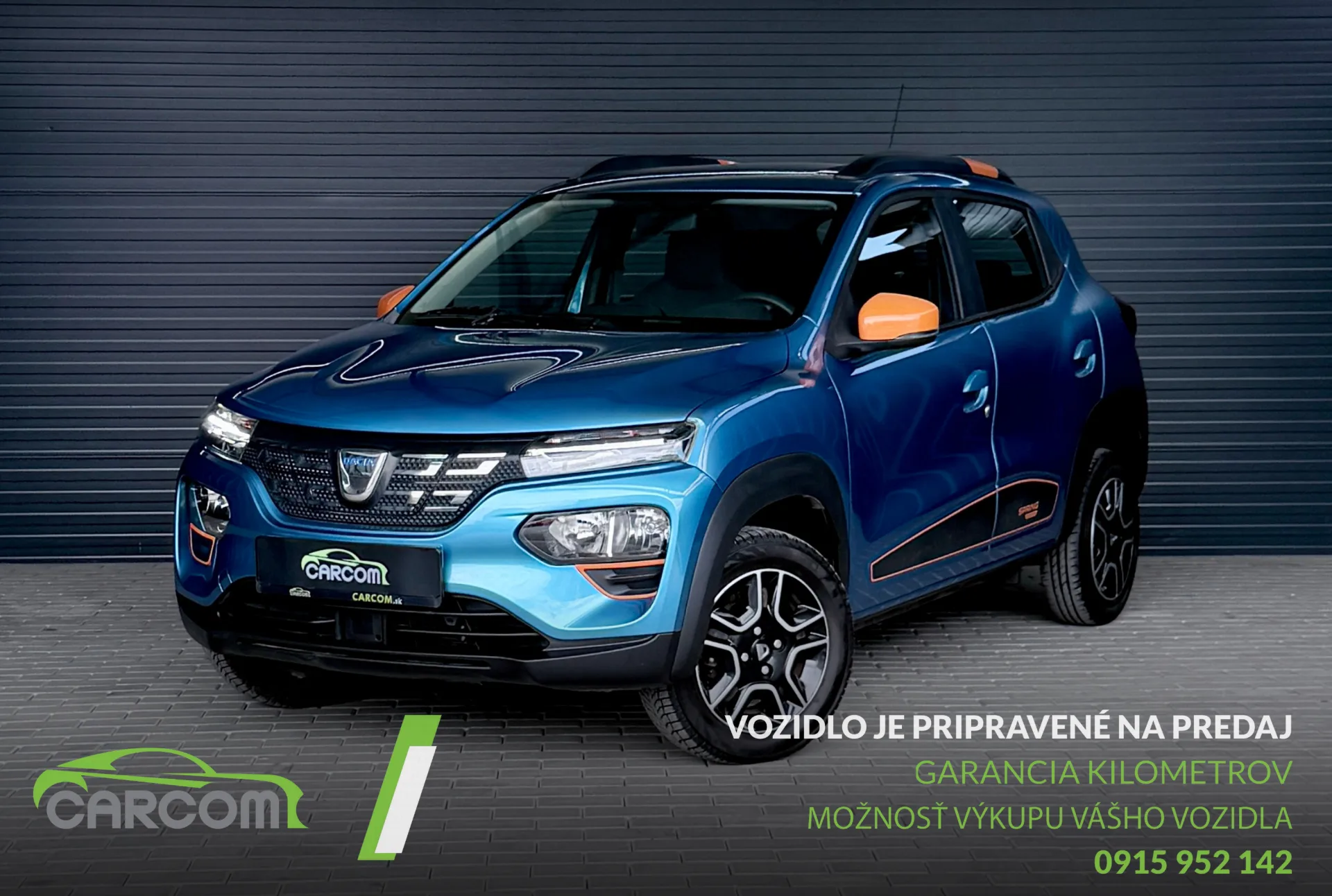Dacia Spring vozidlo Carcom